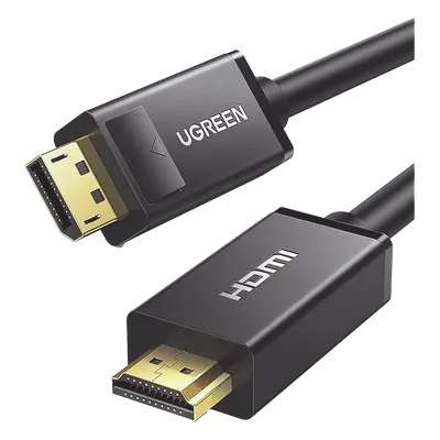 Cable DisplayPort a HDMI UGREEN 10203 de 3 m con resolución 4K