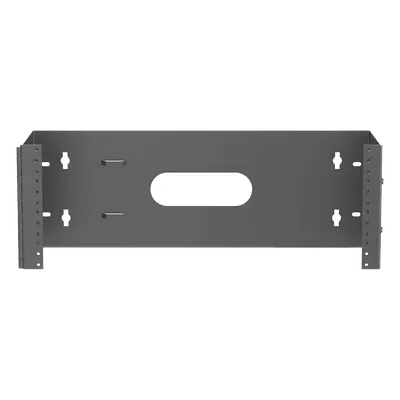 Rack Abierto de Pared con Bisagras / 4 UR / 19 in / Profundidad 159 mm (6.26 in) / Carga 18 kg (40 lb) / Bajo Perfil