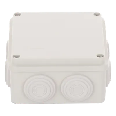 Caja de derivación PRECISION PST-1010-ER con 7 glándulas recortables