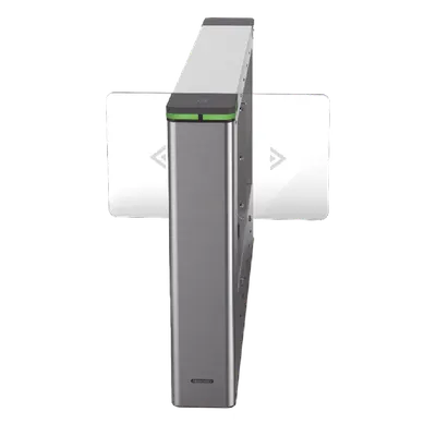 Torniquete Swing Central / Expansión de Carriles / TCP/IP iVMS-4200 / Carril 90 cm (35.4 in) / 6,000,000 MCBF / 12 Pares IR / Acero Inoxidable SUS304 / IP54