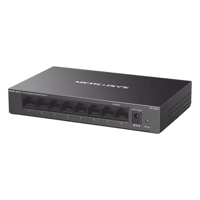 Switch Gigabit Mercusys MS108GS de 8 puertos y carcasa metálica