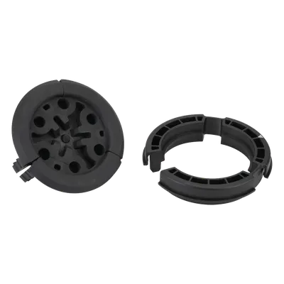Bota Pasamuro / 4 Pulgadas / 6 Orificios 3/8" / TPE Resistente UV / SnapSeal / Sellado Hermético