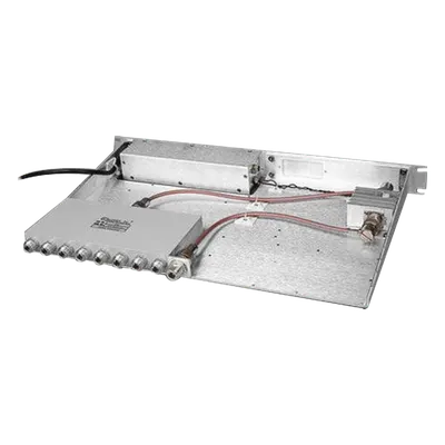 Multiacoplador / 400-512 MHz / 40 MHz BW / 0-18 dB Ganancia / 8 Canales / 1U Rack / 1.75" (4.5 cm)