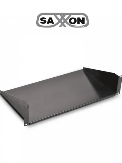 Charola para rack SAXXON BR10 de 2U y capacidad de carga de 22 kg