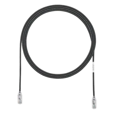 Cable de Parcheo UTP / Cat6 / 28AWG Diámetro Reducido / 1.83 m (6 Pies) / CM/LSZH / Negro