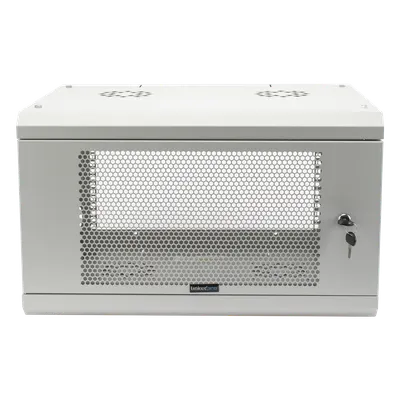 Gabinete de pared LINKEDPRO SR1906LH3PW de 6U con puerta perforada