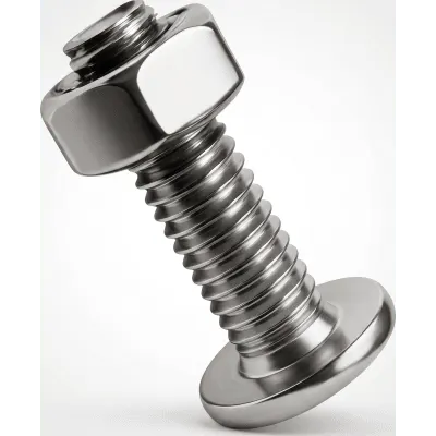 Tornillo y Tuerca de Abrazadera / Acero / M6 x 20 / Para Torniquetes XT100L y XT200L