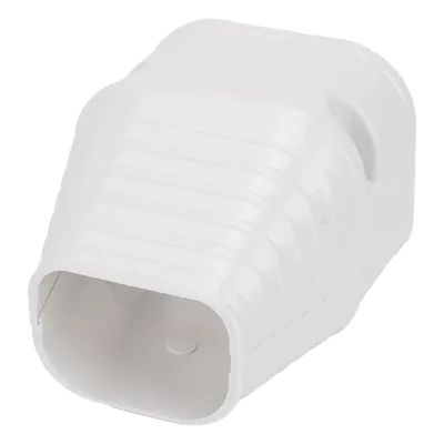 Tapa Final para Aire Acondicionado / PVC Rígido Blanco / -20°C a 75°C / Interior y Exterior / 11 Piezas / Compatible Minisplit