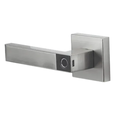 Manija electrónica biométrica YALE MX89803 con acceso por huella