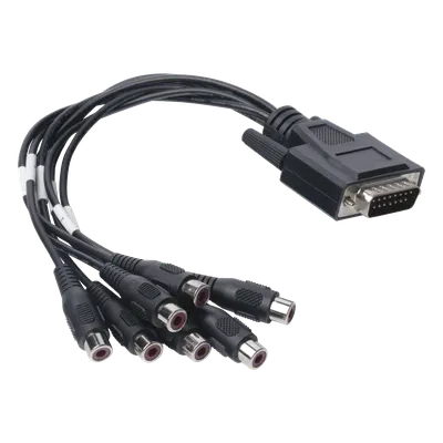 Adaptador de Audio / 7 Entradas / Compatibilidad 8 Canales / Diseño Compacto