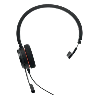 Jabra Evolve 20 Mono con conexión USB, micrófono con cancelación de ruido de última generación, configuración Plug and Play, Certificación Microsoft Teams (4993-823-109) 