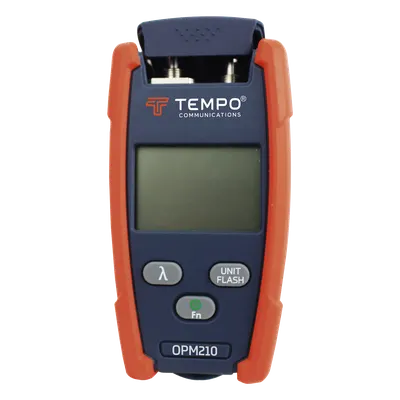 Medidor de potencia óptica TEMPO OPM-210 con VFL integrado