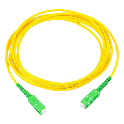 Jumper de fibra óptica LINKEDPRO LP-FO-SCA-SCA-01 monomodo SC/APC de 1 m