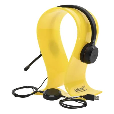 Auricular Profesional / Cancelación Pasiva de Ruido / Conexión USB y 3.5 mm / Micrófono con Cancelación de Ruido / Control de Llamadas con LED / Plug and Play