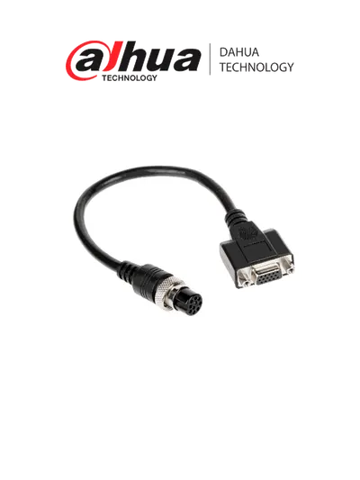 DAHUA MC-AF10-DBF15 - Cable VGA para DVR y NVR Móvil/ Compatible con MXVR Serie 4000/ Compatible con MNVR Serie 4000 y 8000/ Conector M12 Tipo Aviacion 10 Pines