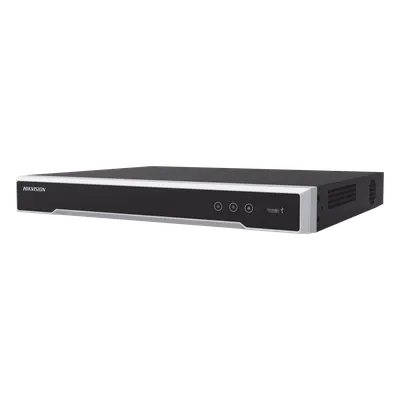 NVR 8 Megapixel (4K) (Compatible con Cámaras ACUSENSE) / 16 canales IP / 16 Puertos PoE+ / 2 Bahías de Disco Duro / Salida de Vídeo en 4K / 300 Metros PoE Modo Extendido