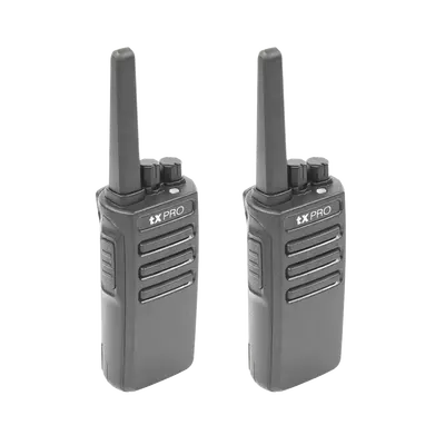 Radios portátiles TX PRO TX500DUO VHF de 5 W con VOX