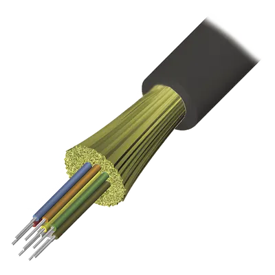 Cable de fibra óptica SIEMON 9GG8H004C-E201M monomodo de 4 hilos
