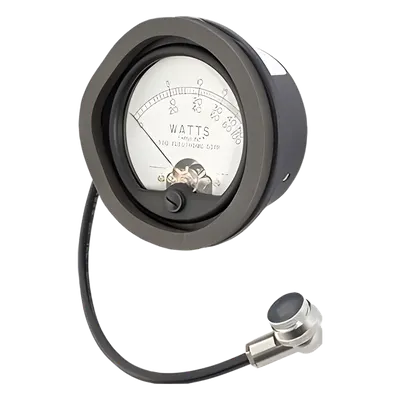 Kit de Carátula-Medidor / 100 Watt / 30 µA / 1400 Ohm / Diámetro 89 mm / Compatible con Wattmetro Bird 43