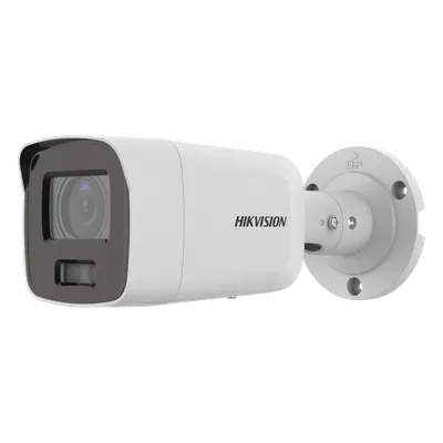 Bala IP 8 Megapixel (4K) / Imagen a Color 24/7 / Lente 2.8 mm / Luz Blanca 40 mts / Exterior IP67 / WDR 130 dB / Entrada y Salida de Audio y Alarma / Captura Facial / ONVIF / Micro SD / Micrófono Integrado