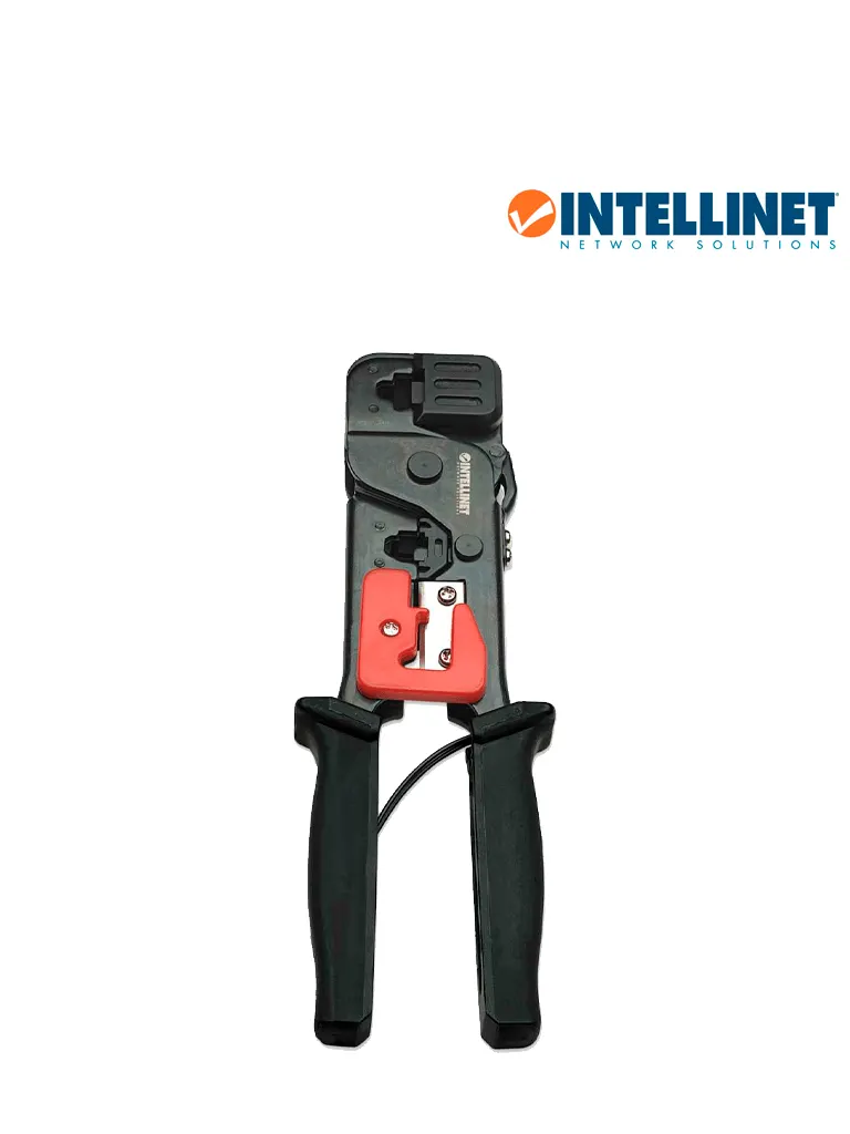 Pinza para crimpear INTELLINET 210836 con cortadora y desforradora