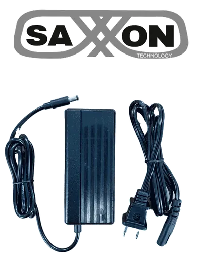 SAXXON KA3602A1203000P - Fuente de Poder Regulada / Alimentación 12 Vcc 3 Amper / Conector Macho / Voltaje de Entrada: 100-240V / Ideal para Cámaras de CCTV, Controles de Acceso y Asistencia /