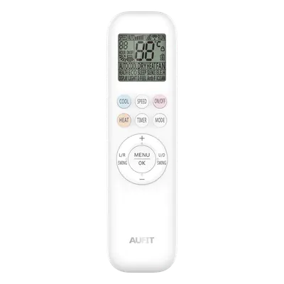 Control remoto para minisplit / 27 teclas / 3.0 V / 170x52x18 mm / 0°C a 40°C