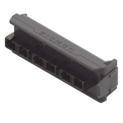 Placa acopladora SIEMON LVA06-SCB-BM-A para 6 hilos de fibra