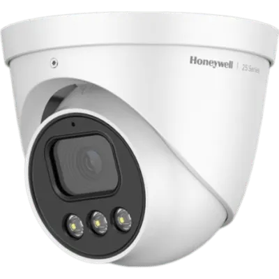 Eyeball IP 2 Megapixel / Lente 2.8 mm / Micrófono Integrado / SMD / Color 24/7 / Dual Light (30 mts IR + 20 mts Luz Blanca) / IP66 / IK10 / PoE / NDAA / Serie 25