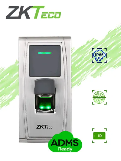 ZKTECO MA300 - Control de Acceso y Asistencia / 1,500 Huellas / 10,000 Tarjetas  ID / 100,000 Registros / TCPIP /  IP65