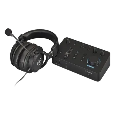 Kit de Audio para Gaming / Controlador de Mezcla + Auriculares / HDMI 2 Entradas/1 Salida / USB / DSP con Efectos de Voz