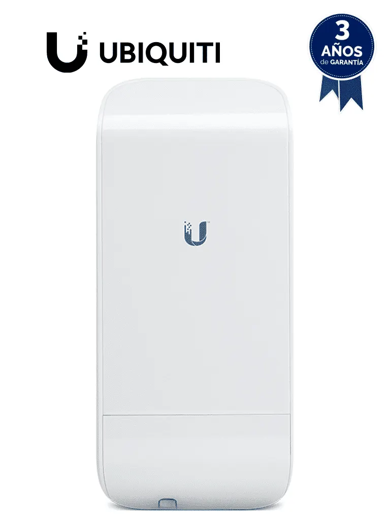 Radio para exteriores UISP LOCOM5 NanoStation 5 GHz con antena de 13 dBi
