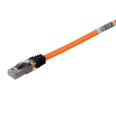 Patch cord PANDUIT STP6X2.5MOR Cat6A blindado de 2.5 m