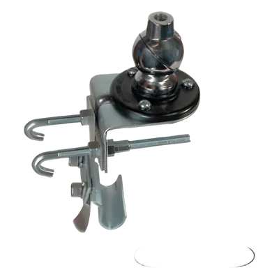 Montaje para defensa de vehículo / Ajustable 180° / Acero inoxidable / Rosca 3/8' x 24
