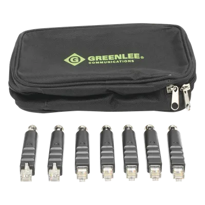 Kit de Identificación Remota / 7 Unidades / RJ45 y F Macho / Ethernet 10/100/1000 / PoE