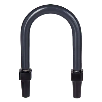 Abrazadera U de Pata Larga / Recubrimiento PVC 40 mils / Tubo 1" (25.4 mm) / IK09 / UL 203 / NEMA RN-1