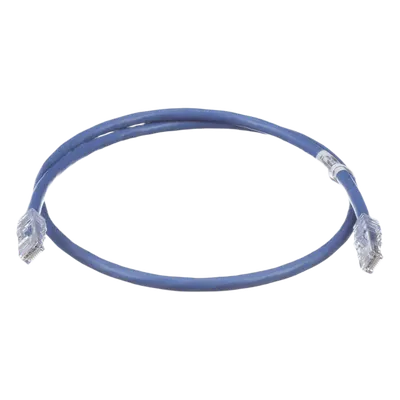 Cable de parcheo PANDUIT UTP6AX1BU Cat6A de 0.3 m, azul