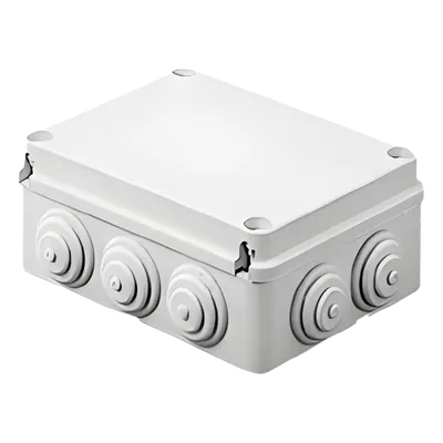 Caja de derivación GEWISS GW-44-007 con 10 entradas e IP55