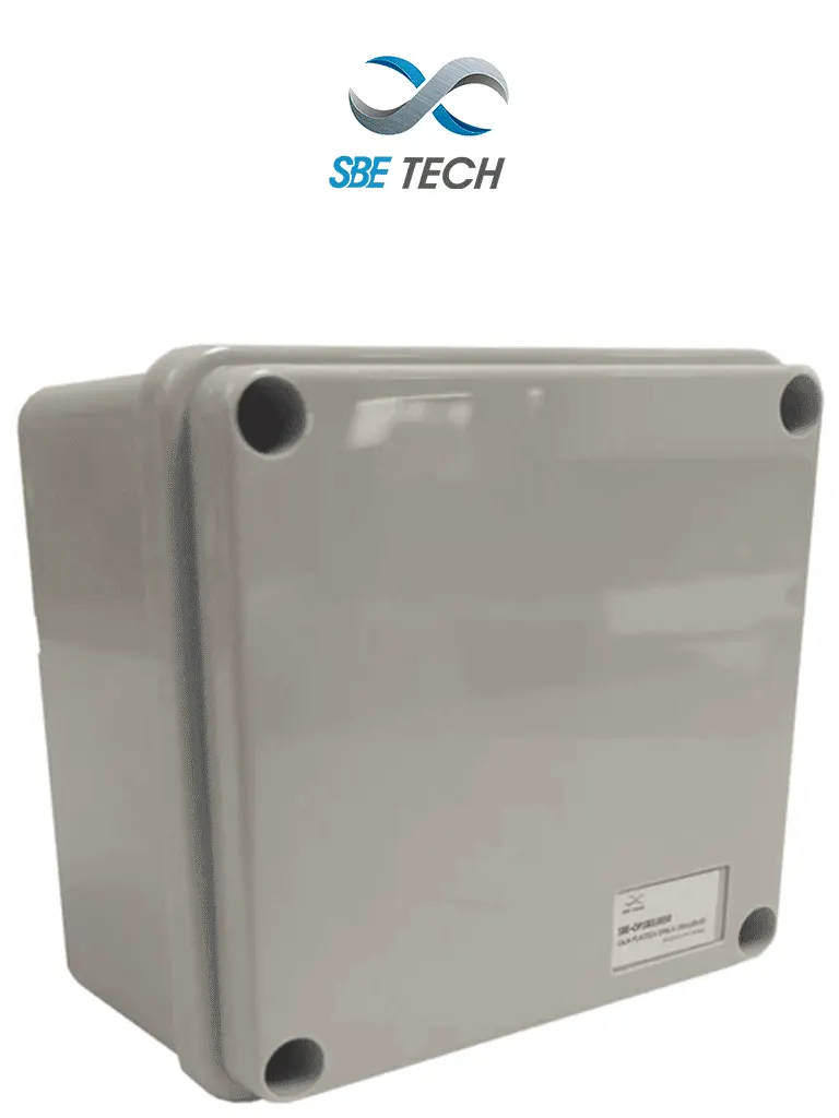 SBE TECH SBE OP15011070 - Gabinete plástico con cubierta opaca, 150 x 110 x 70 mm