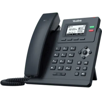 Teléfono IP Yealink SIP-T31W con Wi-Fi de Doble Banda 2 Cuentas SIP Audio HD y PoE
