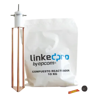 Electrodo de puesta a tierra LINKEDPRO LP-GROUND-30A, diseño delta