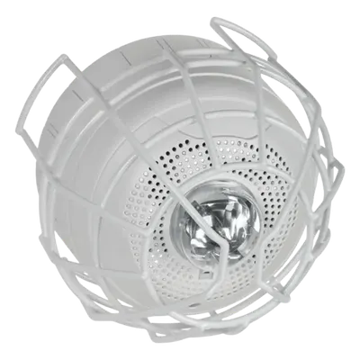Protector de Rejilla Anti-Vandalismo / 8.55"x8.55"x6.23" (217x217x158 mm) / Alambre Acero Calibre 9 / Montaje Superficie Techo / Uso Interior