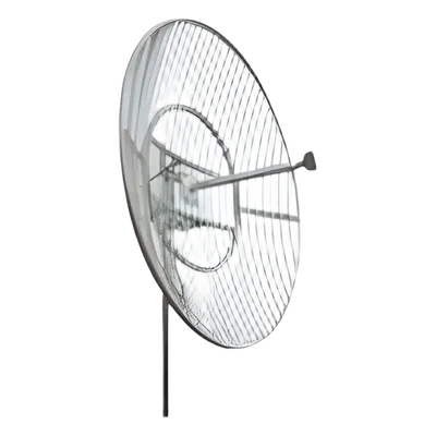 Antena Parabólica de Rejilla / 1850-1990 MHz / 26 dBi / Apertura 7°H-6°V / Resistencia Viento 60 m/s (196.9 ft/s) / Conector N Hembra
