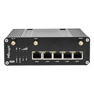 Router Celular Industrial / 4G LTE Dual SIM / WiFi / Ethernet / RS232 / RS485 / IP30 / -40°C a 70°C / 9V-48V DC