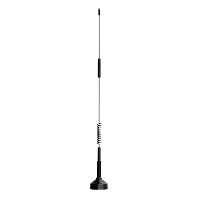 Antena Móvil Omnidireccional / Dual Banda 806-894 MHz / 1850-1990 MHz / Ganancia 4.9-5.9 dBi / Montaje NMO 35.3 cm / 4G LTE