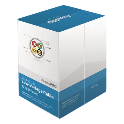 Cable para control de acceso AccessPRO ACCESS-184/500 de 4 conductores