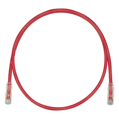 Cable de Parcheo UTP Cat6 / 24 AWG / CM / 1.52 m (5 Pies) / Rojo