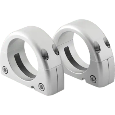 Accesorio de Montaje para Altavoz de Torre / Montaje en Tubo 3 in (76.2 mm) / Aluminio Grado Marino Mecanizado / Acabado Anodizado Transparente UV y Corrosión / Tornillería Acero Inoxidable / Compatible ETXv2 y ETXv3 / Par de Soportes