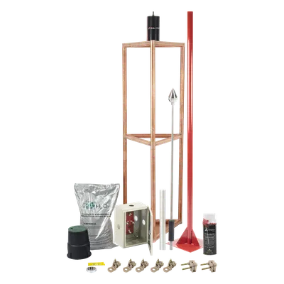 Sistema contra tormentas eléctricas TOTAL GROUND KITMASTER05V2