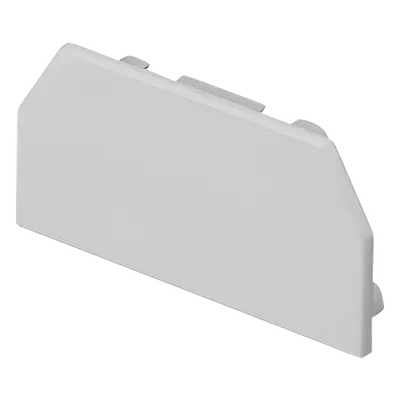 Tapa final PANDUIT T45ECIW para canaleta T-45 en PVC rígido
